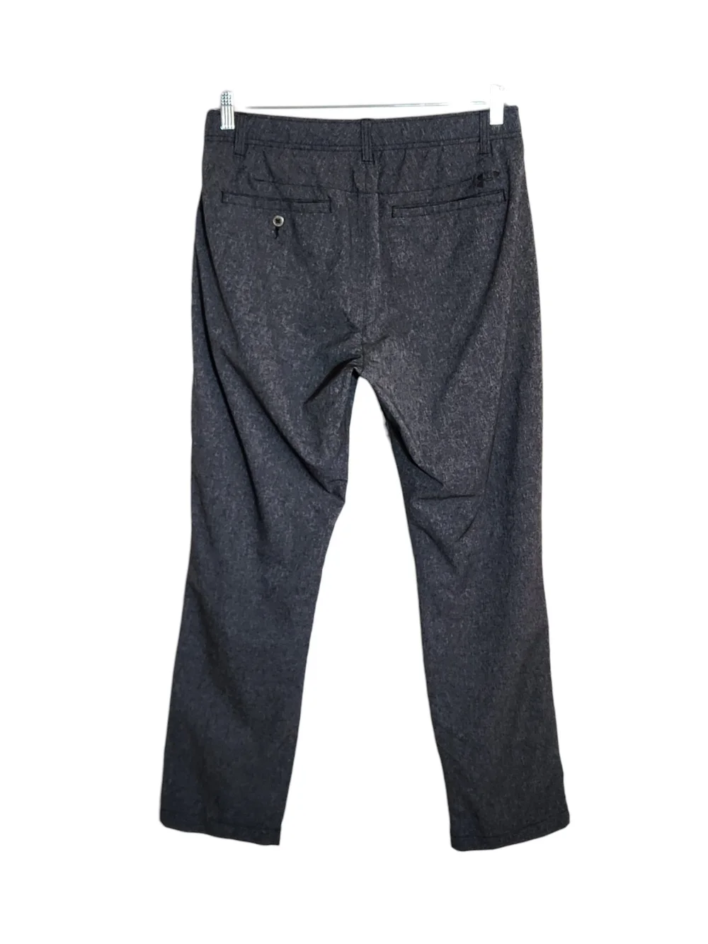 Under Armour Heather Charcoal Gray Performance Pants Size 36 x 32